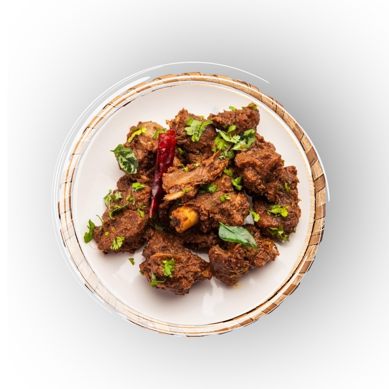 Chaamparun's Chulha Mutton Dry